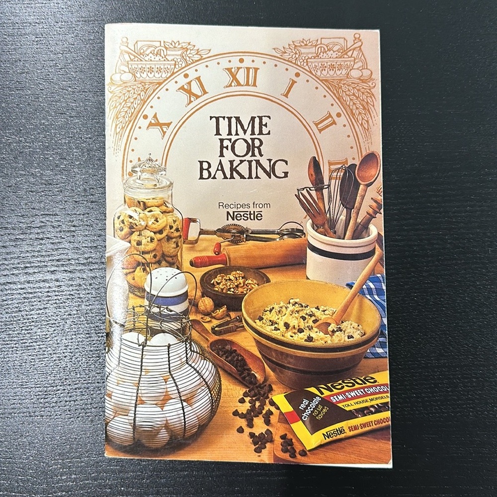 Vintage Nestle Baking Cookbook